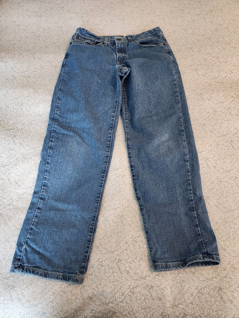 Sonoma Goods For Life Straight-Fit Flexwear Denim Jeans, Boys Size 14 - Picture 2 of 7